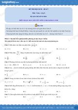 Đề thi học kì 2 Toán 8 Kết nối tri thức - Đề số 7